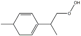 p-Mentha-2,4-dien-9-yl hydroperoxide Structure