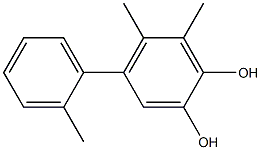 5,6-Dimethyl-4-(2-methylphenyl)benzene-1,2-diol