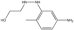 2-[2-(3-Amino-6-methylphenyl)hydrazino]ethanol 结构式