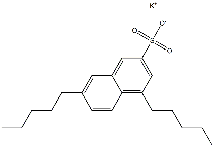  4,7-Dipentyl-2-naphthalenesulfonic acid potassium salt