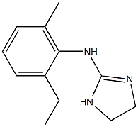 2-[(2-Ethyl-6-methylphenyl)amino]-2-imidazoline Structure