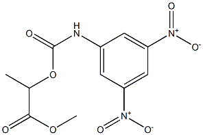 2-(3,5-Dinitrophenylaminocarbonyloxy)propanoic acid methyl ester