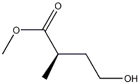 (R)-4-Hydroxy-2-methylbutyric acid methyl ester Structure