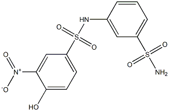 m-(4-Hydroxy-3-nitrophenylsulfonylamino)benzenesulfonamide|