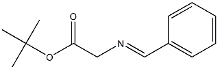 N-Benzylideneglycine tert-butyl ester 结构式