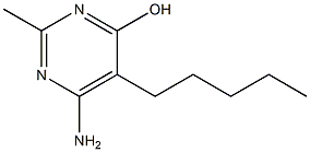 6-Amino-2-methyl-5-pentyl-4-pyrimidinol|