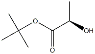 (R)-2-Hydroxypropanoic acid tert-butyl ester Structure