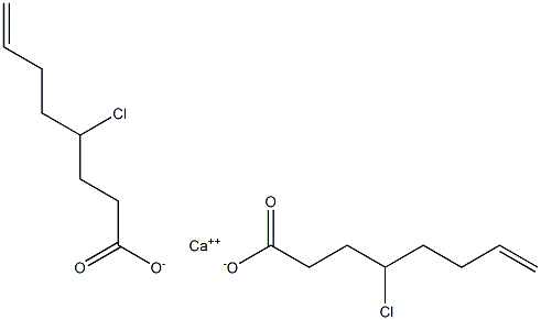 Bis(4-chloro-7-octenoic acid)calcium salt