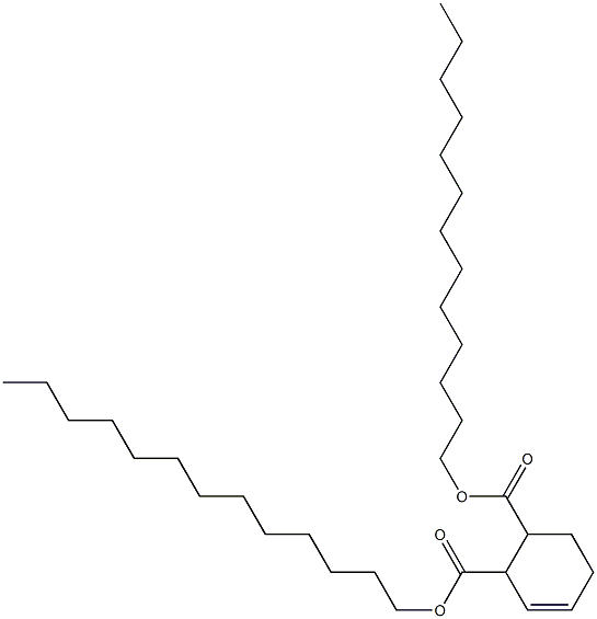 5-Cyclohexene-1,2-dicarboxylic acid ditridecyl ester Struktur