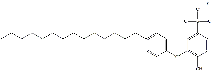 6-Hydroxy-4'-tetradecyl[oxybisbenzene]-3-sulfonic acid potassium salt