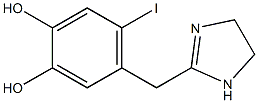 2-(6-Iodo-3,4-dihydroxybenzyl)-2-imidazoline Structure