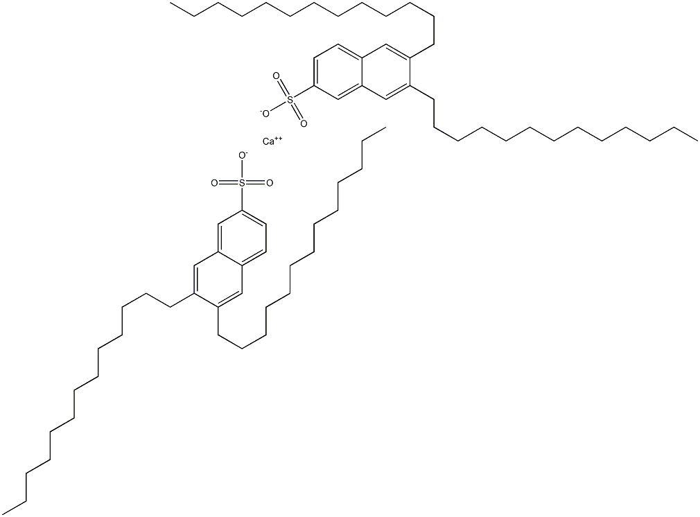 Bis(6,7-ditridecyl-2-naphthalenesulfonic acid)calcium salt