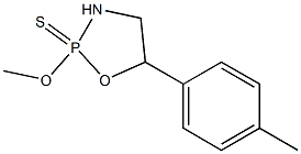 2-Methoxy-5-(4-methylphenyl)-1,3,2-oxazaphospholidine-2-sulfide Struktur