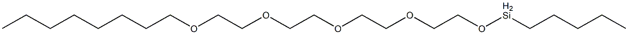 Pentyl[2-[2-[2-[2-(octyloxy)ethoxy]ethoxy]ethoxy]ethoxy]silane