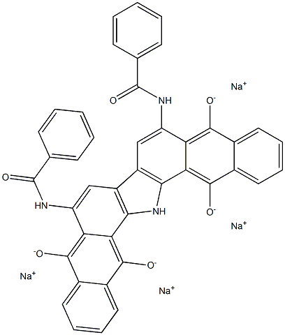 Tetrasodium 6,9-bis(benzoylamino)-16H-dinaphtho[2,3-a:2',3'-i]carbazole-5,10,15,17-tetraolate