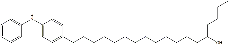  4-(14-Hydroxyoctadecyl)phenylphenylamine