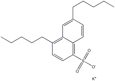 4,6-Dipentyl-1-naphthalenesulfonic acid potassium salt