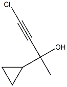  4-Chloro-2-cyclopropyl-3-butyn-2-ol