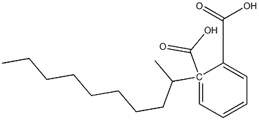 (-)-Phthalic acid hydrogen 1-[(R)-1-methylnonyl] ester,,结构式