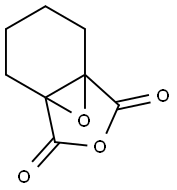 Epoxyhexahydrophthalic acid anhydride Structure