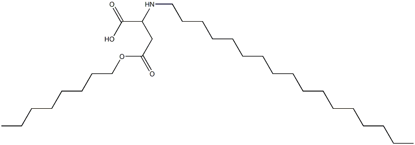 2-Heptadecylamino-3-(octyloxycarbonyl)propionic acid|