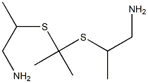 2,2'-(Isopropylidenebisthio)bis(propan-1-amine)|