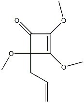 2,3,4-Trimethoxy-4-(2-propenyl)-2-cyclobuten-1-one