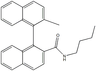 N-Butyl-2'-methyl[1,1'-binaphthalene]-2-carboxamide Structure