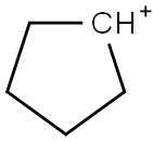 Cyclopentan-1-ylium Struktur