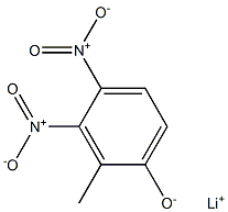 Dinitro-o-cresol lithium salt