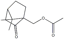 10-Acetoxy-2-bornanone,,结构式