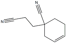 4-Cyano-4-(2-cyanoethyl)cyclohexene