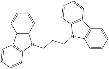 9,9'-(1,3-Propanediyl)bis(9H-carbazole) 结构式