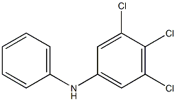 3,4,5-Trichlorophenylphenylamine 结构式