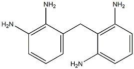 2-[(2,3-Diaminophenyl)methyl]-1,3-benzenediamine Structure