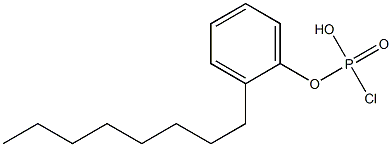  Chlorophosphonic acid octyl=phenyl ester