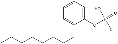 Chlorophosphonic acid octyl=phenyl ester