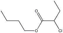 2-Chlorobutanoic acid butyl ester Structure