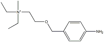 2-(4-Aminobenzoxy)-N-methyl-N,N-diethylethanaminium