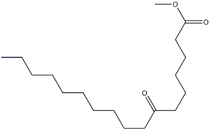7-Oxoheptadecanoic acid methyl ester Structure