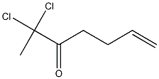  2,2-Dichloro-6-hepten-3-one