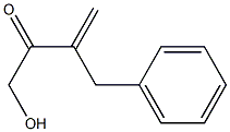4-ヒドロキシ-2-ベンジル-1-ブテン-3-オン 化学構造式