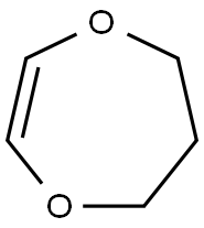 6,7-Dihydro-5H-1,4-dioxepin,,结构式
