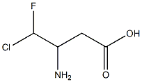 3-Amino-4-chloro-4-fluorobutanoic acid