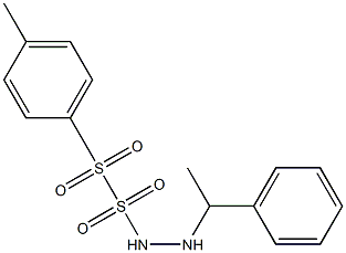 1-(1-Phenylethyl)-2-(tosylsulfonyl)hydrazine Structure