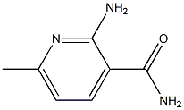 2-Amino-6-methylpyridine-3-carboxamide Structure