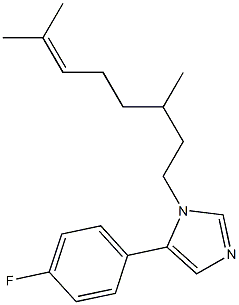 1-(3,7-Dimethyl-6-octenyl)-5-(4-fluorophenyl)-1H-imidazole
