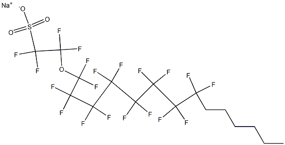  2-(1,1,2,2,3,3,4,4,5,5,6,6,7,7,8,8-Hexadecafluorotetradecyloxy)-1,1,2,2-tetrafluoroethanesulfonic acid sodium salt