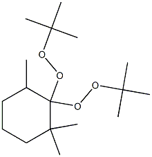 2,2,6-Trimethyl-1,1-bis(tert-butylperoxy)cyclohexane Structure