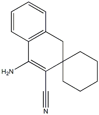 4-Aminospiro[naphthalene-2(1H),1'-cyclohexane]-3-carbonitrile